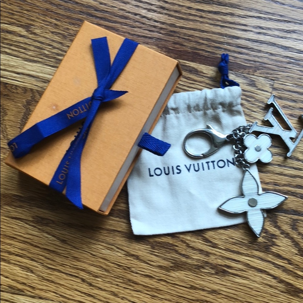 Louis Vuitton bag charm/key ring